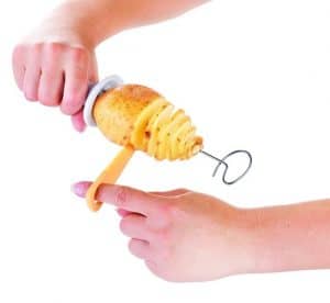 cortador de patata en espiral