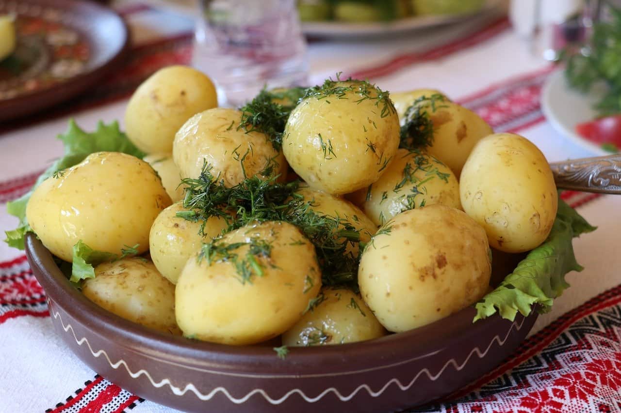 patatas con perejil